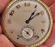 Vintage Solid 14k Yellow Gold Hamilton Pocket Watch Excellent Condition