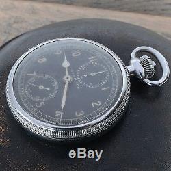Vintage World War 2 Hamilton Military Chronograph Model 23 Navigation Watch