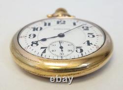 Vtg 1920s Hamilton 992 16s 21J Pocket Watch Swing-Out Philadelphia Case Running