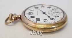 Vtg 1920s Hamilton 992 16s 21J Pocket Watch Swing-Out Philadelphia Case Running