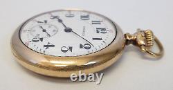 Vtg 1920s Hamilton 992 16s 21J Pocket Watch Swing-Out Philadelphia Case Running