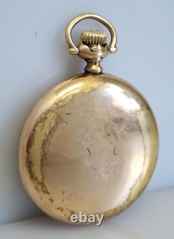 Vtg 1920s Hamilton 992 16s 21J Pocket Watch Swing-Out Philadelphia Case Running