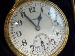 Vtg 1925 Hamilton Pocket Watch 2337205 Grade 992 16S 21J Model 2 RUNNING