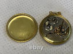 Vtg 1925 Hamilton Pocket Watch 2337205 Grade 992 16S 21J Model 2 RUNNING