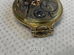 Vtg 1925 Hamilton Pocket Watch 2337205 Grade 992 16S 21J Model 2 RUNNING