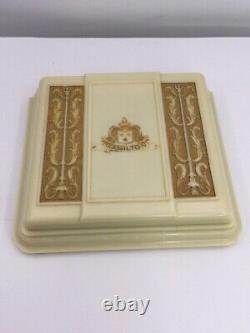 Vtg Hamilton Beige Pocket Watch Box Fits 42mm Watch (b203)