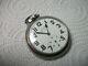 Vtg. Working Hamilton Traffic Special Pocket Watch Cal 669 Size 16/stainless Case