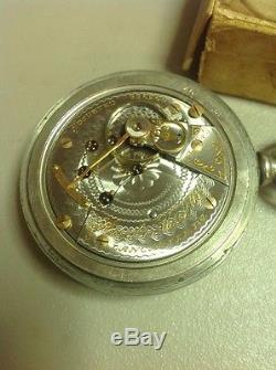 WORKS! Vintage Hamilton 926 18s 17J Green Gold Porcelain Dial Pocket Watch