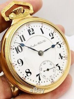 WOW 1902 Hamilton G 940 18S 21J Railroad Time Pocket Watch Salesman Accurate