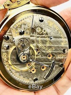 WOW 1902 Hamilton G 940 18S 21J Railroad Time Pocket Watch Salesman Accurate