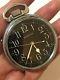 Wow! 1942 Wwii Hamilton Gct 4992b Rare Dial Pocket Watch Railroad Time Accuracy