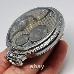 WOW 1948 Hamilton 16S 21J 992B RARE US Army Display BOC Railroad Pocket Watch