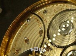 WOW! BALL 999P! HAMILTON 21 jEWELS Mens Pocket Watch in Mint Display Case