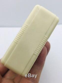 WOW Hamilton White Ivory Cigarette Bakelite 992 992B 950B Pocket Watch Case Box