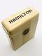 Wow Rare Hamilton Ivory Cigarette Bakelite 992 992b 950b Pocket Watch Case Box