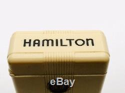 WOW RARE Hamilton Ivory Cigarette Bakelite 992 992B 950B Pocket Watch Case Box