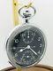Wwii Breitling 9848 Military 18j Navigation Chronograph Pocket Watch Runs Great