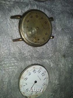 Waltham Hamilton 17j Pocket Watch Movement Lot Of 13 Not Running Molly Stark