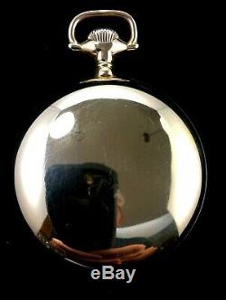 Waltham Vanguard 18s 17J Fancy Dial M# 1883 Rose Gold Filled Case Near Mint