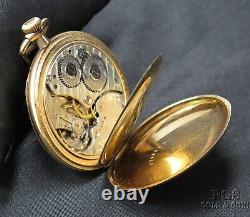 Working Hamilton Model 914 17j Gold Filled Pocket Watch 26062