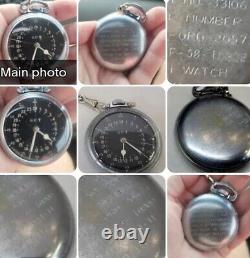 Works Hamilton 4992b 16s 22j Military Pocket Watch Navigation Master An 5740-1