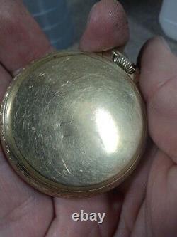 Wow! Working Vintage 1938 Hamilton 992E Top Railroad Grade Pocket Watch