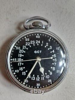 Ww2 Hamilton 4992B Military AN 5740 navigation pocket Watch GCT 22 Jewels 32C8