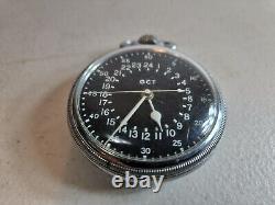 Ww2 Hamilton 4992B Military AN 5740 navigation pocket Watch GCT 22 Jewels 32C8