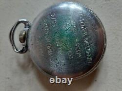 Ww2 Hamilton 4992B Military AN 5740 navigation pocket Watch GCT 22 Jewels 32C8