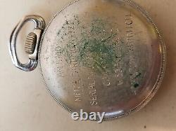 Ww2 Hamilton 4992B Military AN 5740 navigation pocket Watch GCT 22 Jewels 32C8