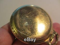 Xfine Antique Hamilton 992 / 21 Jewel 10k Gold Filled Railroad Pocket Watch-nr
